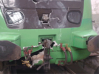 train and railway repairs